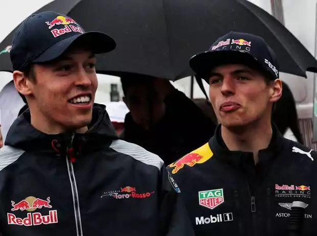 Daniil Kwjat, Max Verstappen Titel-Bild zur News: Daniil Kwjat, Max Verstappen
