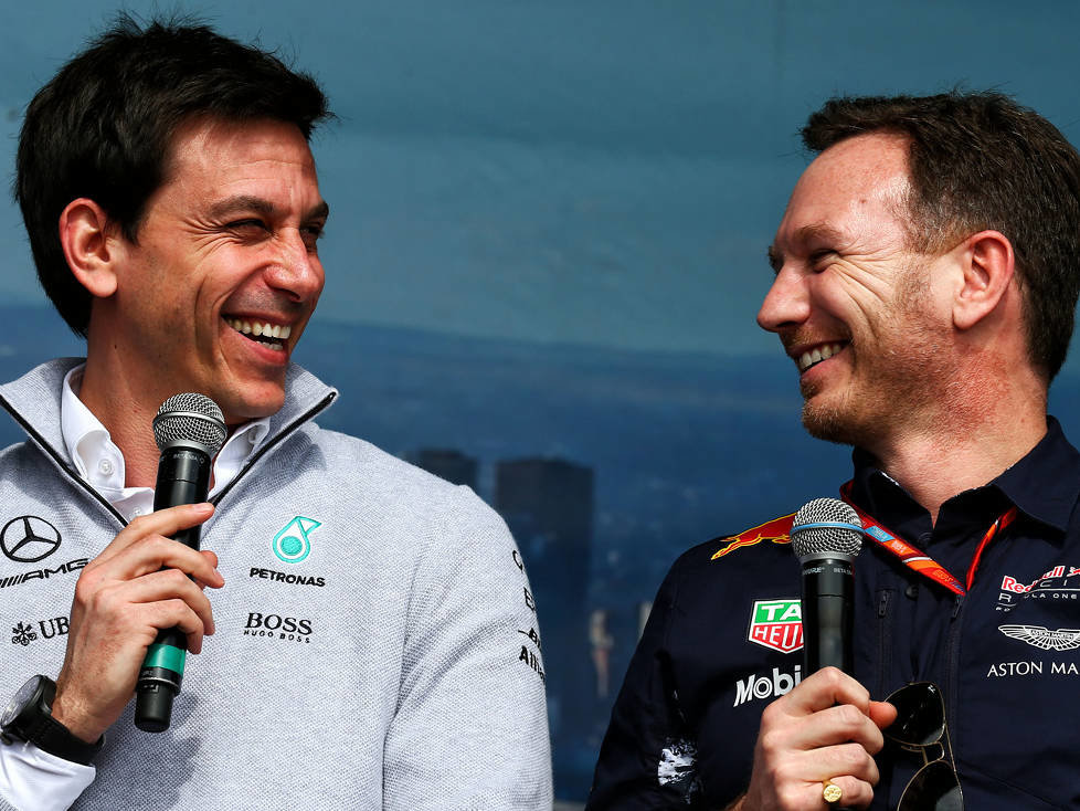 Toto Wolff, Christian Horner