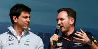 Bild zum Inhalt: Christian Horner: Erneut Seitenhiebe gegen Toto Wolff