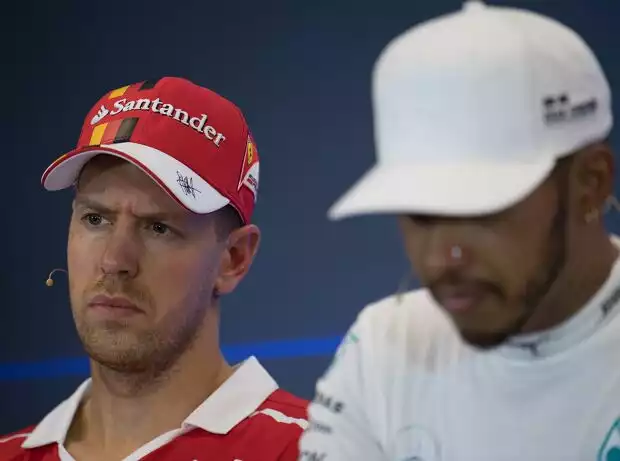 Sebastian Vettel, Lewis Hamilton Titel-Bild zur News: Sebastian Vettel, Lewis Hamilton