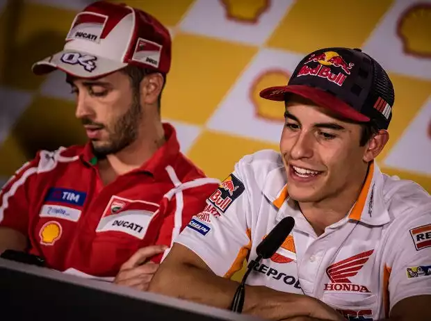 Andrea Dovizioso, Marc Marquez Titel-Bild zur News: Andrea Dovizioso, Marc Marquez