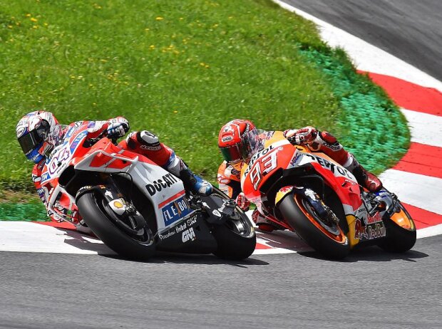 Andrea Dovizioso, Marc Marquez