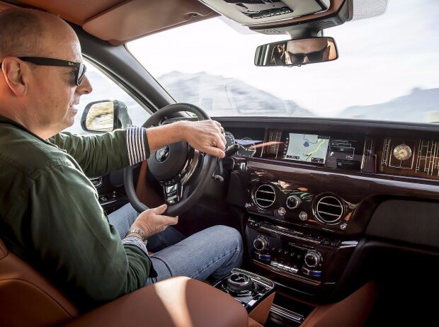 Innenraum und Cockpit des Rolls-Royce Phantom 2018