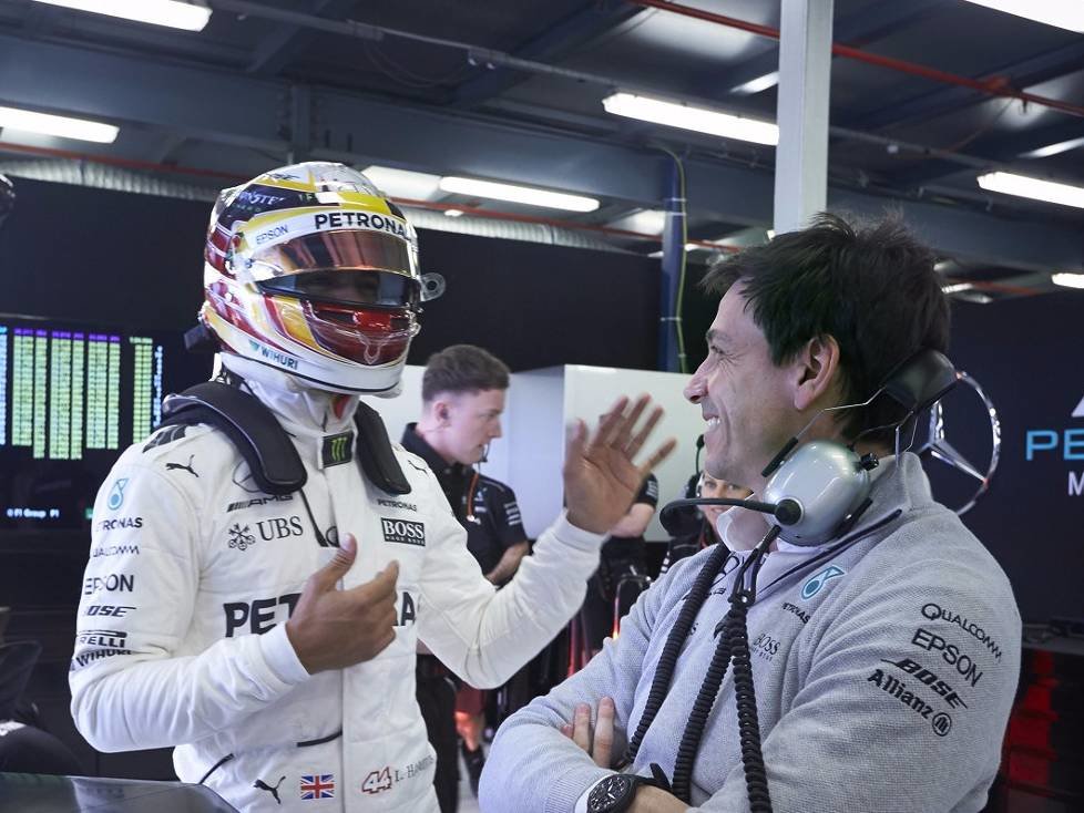 Lewis Hamilton, Toto Wolff