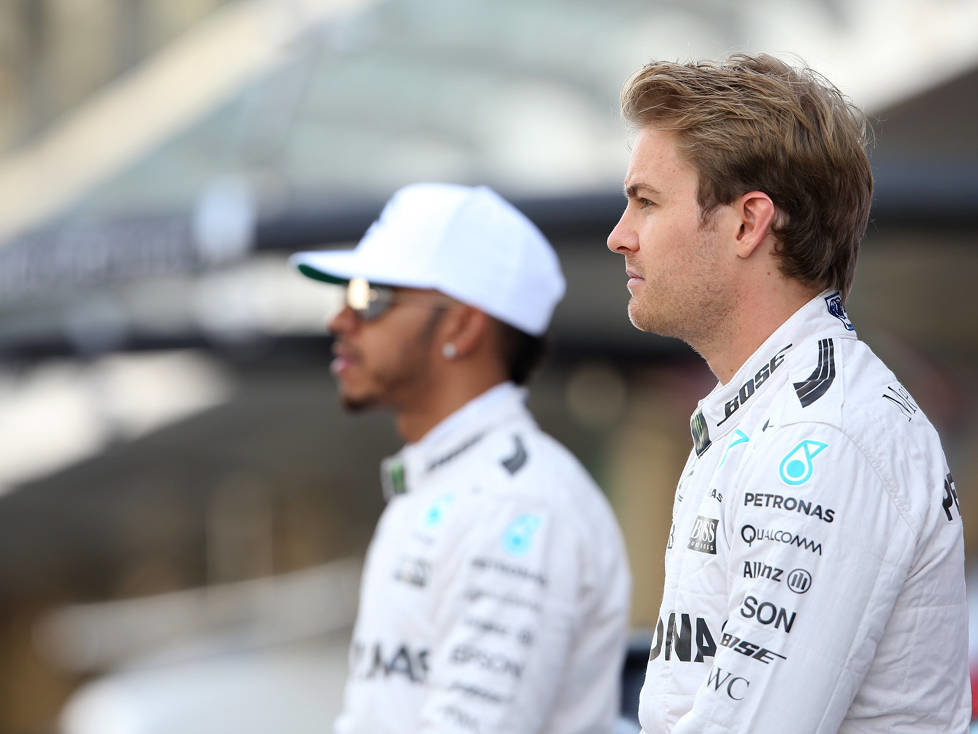 Nico Rosberg, Lewis Hamilton