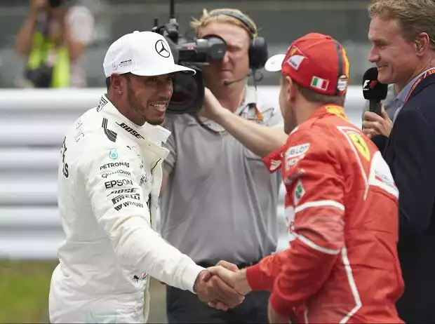 Sebastian Vettel, Lewis Hamilton Titel-Bild zur News: Sebastian Vettel, Lewis Hamilton