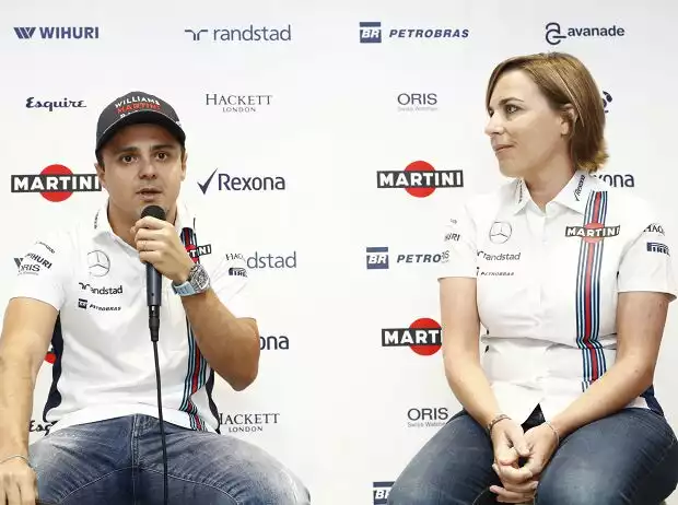 Felipe Massa, Claire Williams Titel-Bild zur News: Felipe Massa, Claire Williams