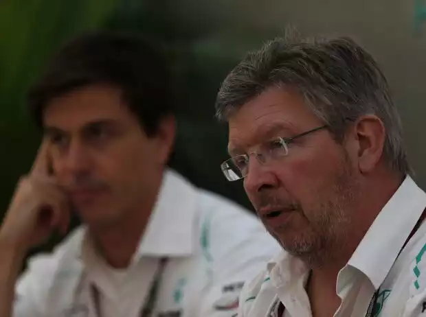 Ross Brawn, Toto Wolff Titel-Bild zur News: Ross Brawn, Toto Wolff