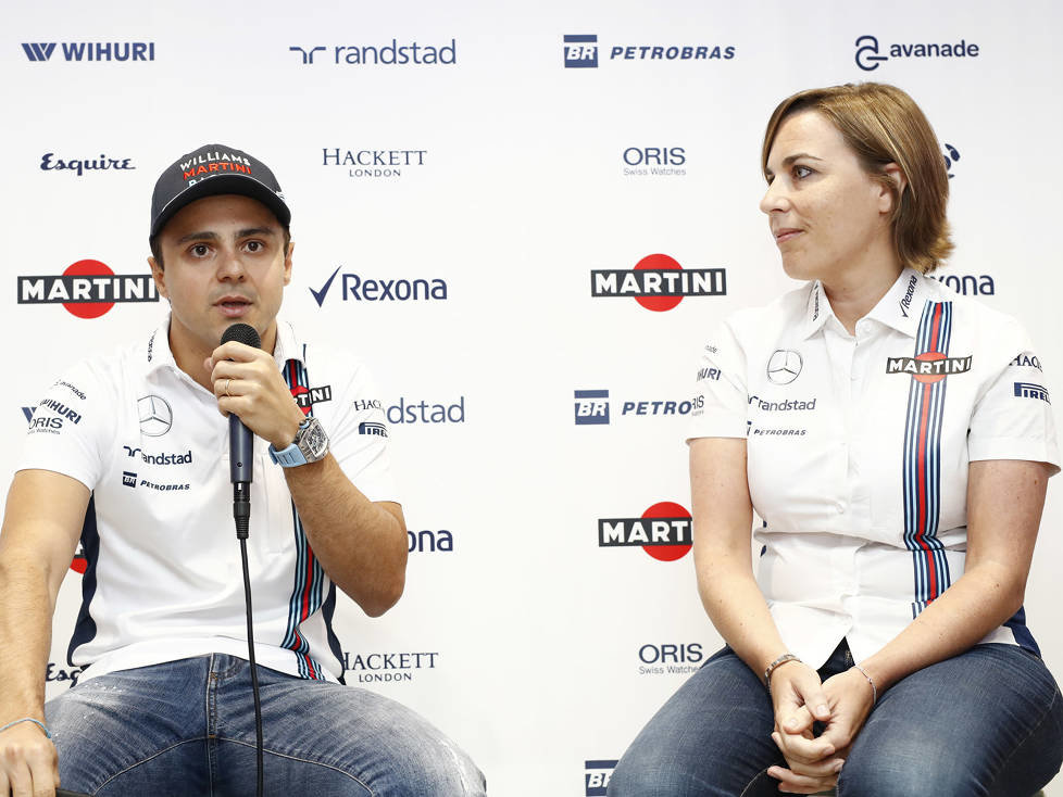 Felipe Massa, Claire Williams