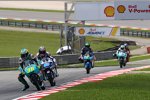 Joan Mir, Jorge Martin und Enea Bastianini 