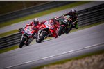 Jorge Lorenzo, Andrea Dovizioso und Johann Zarco 