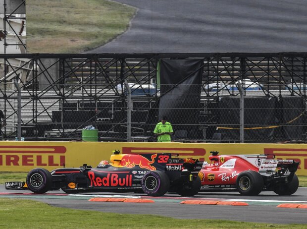 Max Verstappen, Sebastian Vettel Max Verstappen, Sebastian Vettel