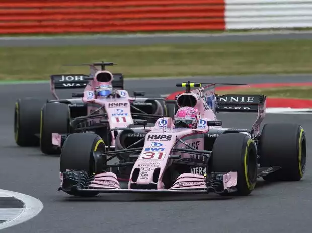 Esteban Ocon, Sergio Perez Titel-Bild zur News: Esteban Ocon, Sergio Perez