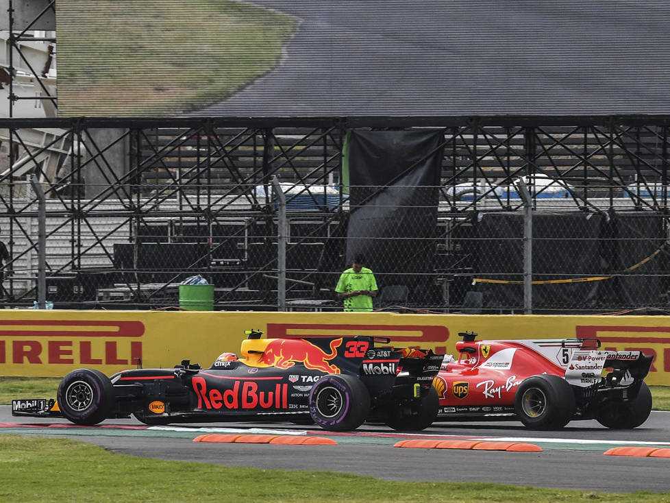 Max Verstappen, Sebastian Vettel