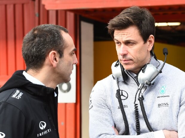 Cyril Abiteboul, Toto Wolff Cyril Abiteboul, Toto Wolff