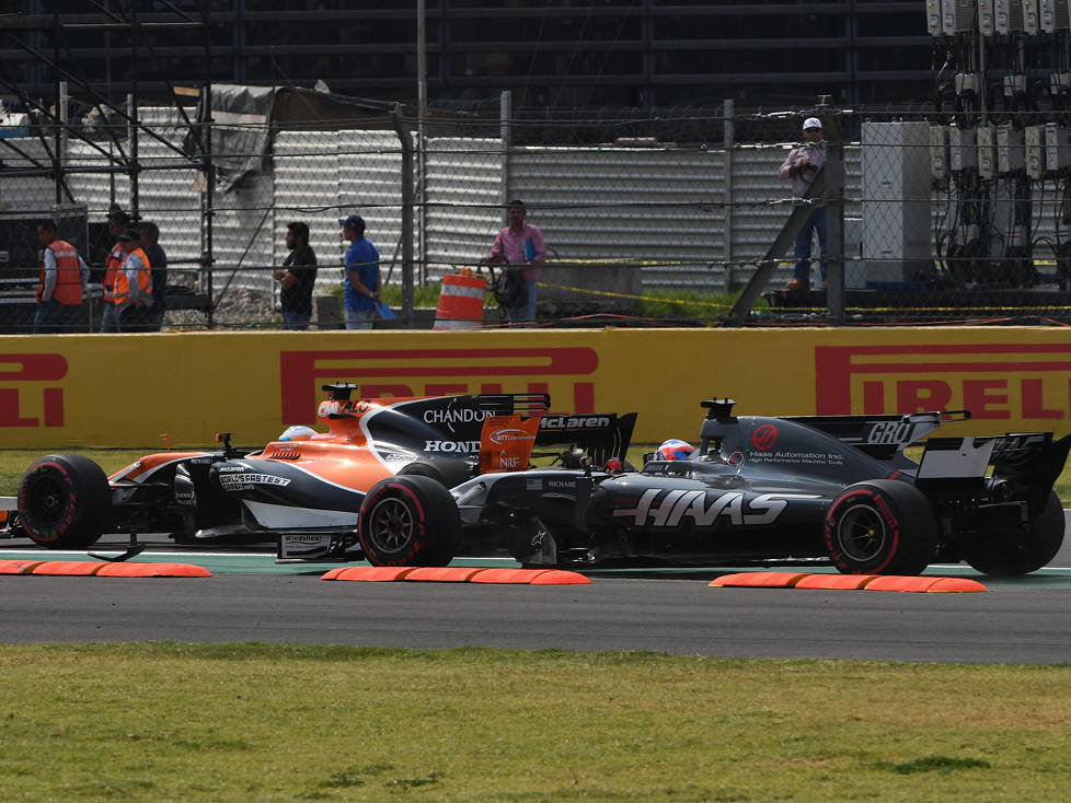 Fernando Alonso, Romain Grosjean
