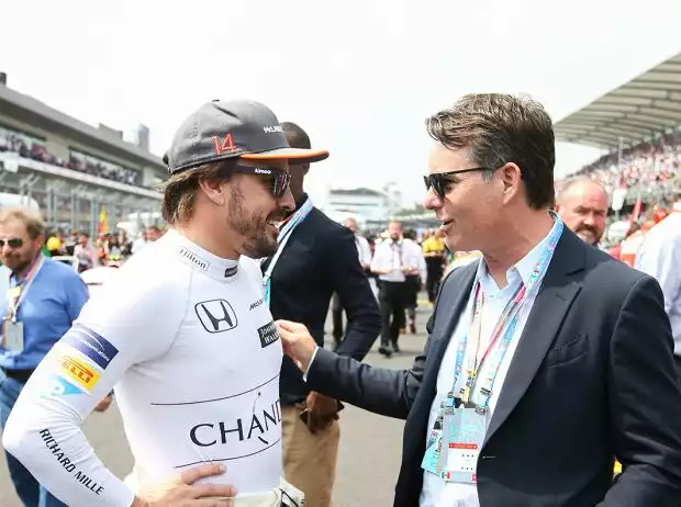 Titel-Bild zur News: Fernando Alonso, Jeff Gordon