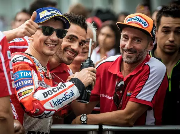 Titel-Bild zur News: Jorge Lorenzo, Max Biaggi
