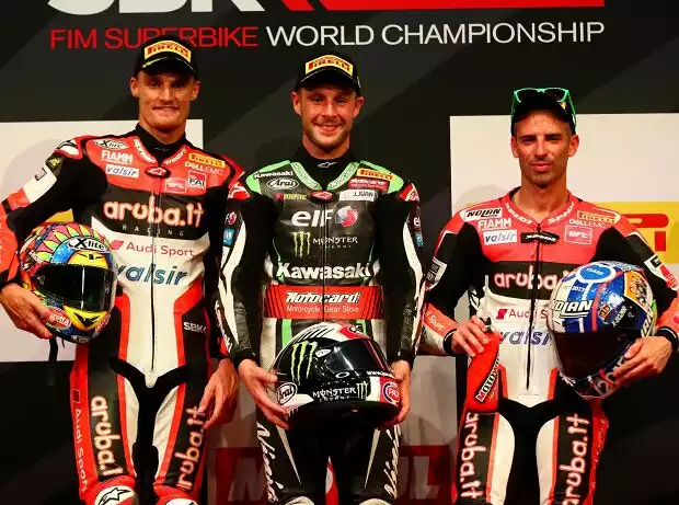Jonathan Rea, Chaz Davies, Marco Melandri Titel-Bild zur News: Jonathan Rea, Chaz Davies, Marco Melandri