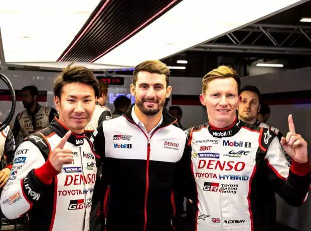 Jose-Maria Lopez, Kamui Kobayashi, Mike Conway Titel-Bild zur News: Jose-Maria Lopez, Kamui Kobayashi, Mike Conway