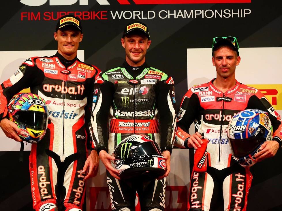Jonathan Rea, Chaz Davies, Marco Melandri