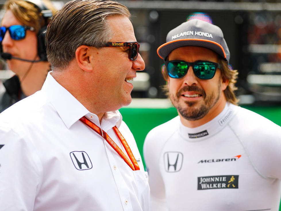 Zak Brown, Fernando Alonso