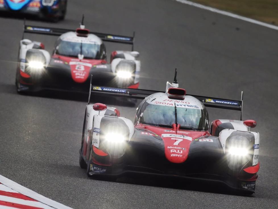 Anthony Davidson, Jose-Maria Lopez, Kamui Kobayashi, Kazuki Nakajima, Mike Conway, Sebastien Buemi