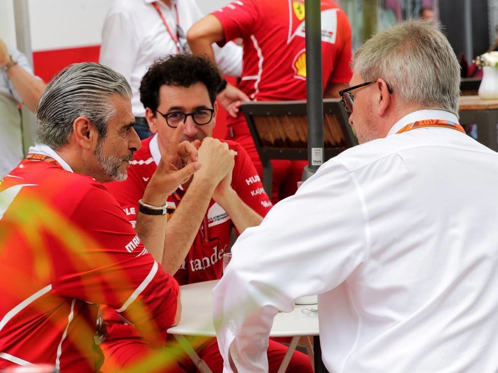 Maurizio Arrivabene, Ross Brawn