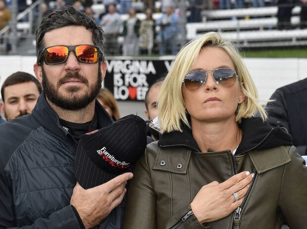 Martin Truex Jr. mit Freundin Sherry Pollex