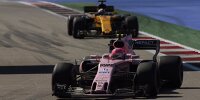 Bild zum Inhalt: Force India: Nico Hülkenberg (noch) besser als Esteban Ocon