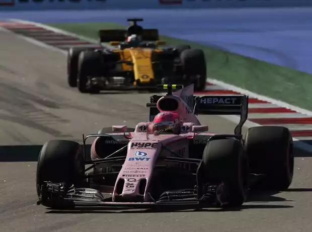 Esteban Ocon, Nico Hülkenberg Titel-Bild zur News: Esteban Ocon, Nico Hülkenberg