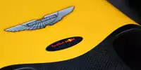 Aston-Martin-Logo auf dem Red Bull