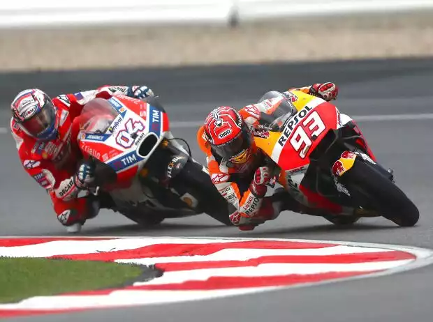 Titel-Bild zur News: Marc Marquez, Andrea Dovizioso