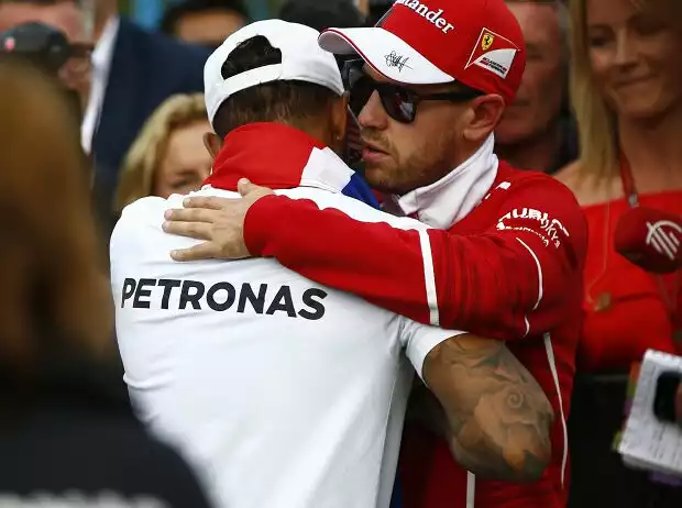Sebastian Vettel, Lewis Hamilton Titel-Bild zur News: Sebastian Vettel, Lewis Hamilton