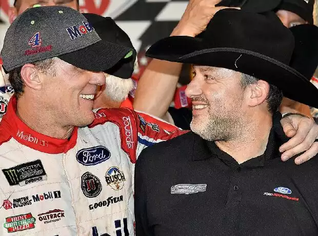 Kevin Harvick, Tony Stewart Titel-Bild zur News: Kevin Harvick, Tony Stewart