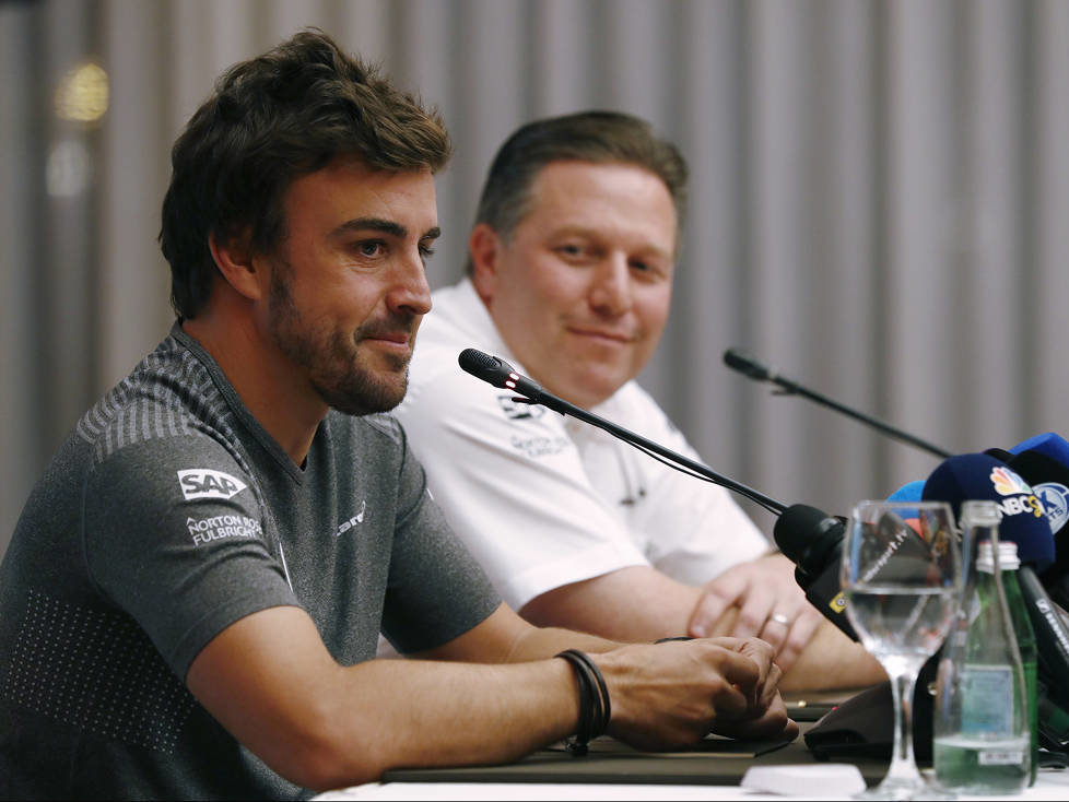 Fernando Alonso, Zak Brown