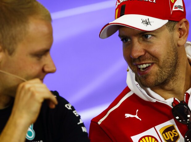 Valtteri Bottas, Sebastian Vettel