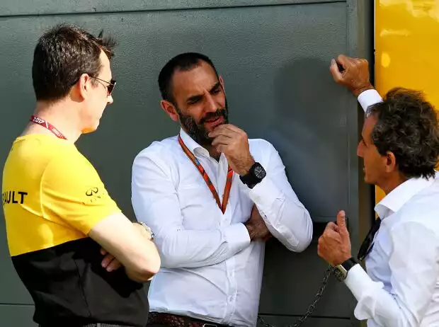 Cyril Abiteboul, Alain Prost Titel-Bild zur News: Cyril Abiteboul, Alain Prost