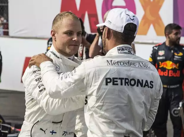 Titel-Bild zur News: Lewis Hamilton, Valtteri Bottas