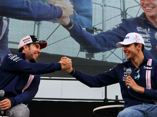 Sergio Perez, Esteban Ocon Titel-Bild zur News: Sergio Perez, Esteban Ocon