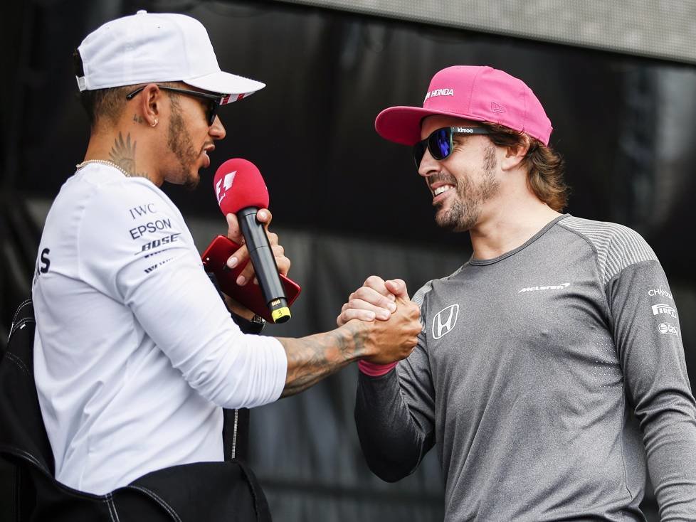 Lewis Hamilton, Fernando Alonso