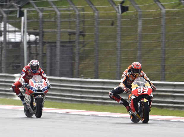 Marc Marquez, Andrea Dovizioso Marc Marquez, Andrea Dovizioso