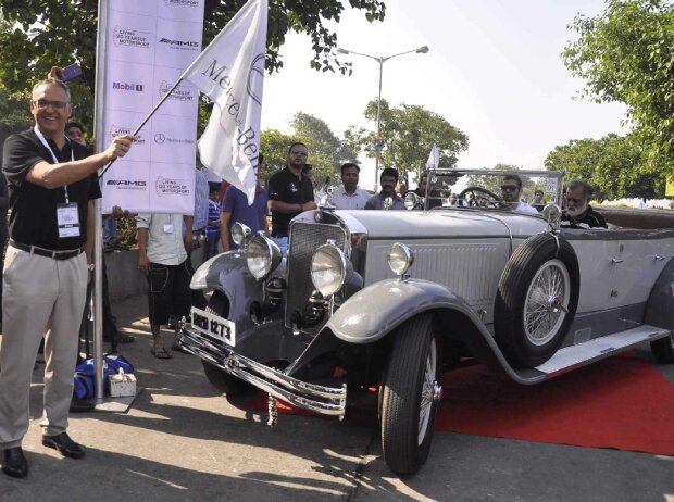 Titel-Bild zur News: Mercedes-Rallye in Indien