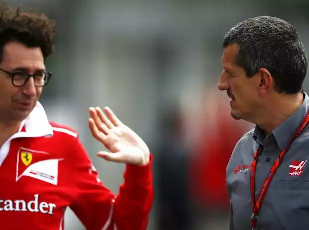 Titel-Bild zur News: Günther Steiner, Mattia Binotto