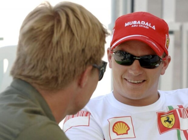 Kimi Räikkönen, Mika Häkkinen Kimi Räikkönen, Mika Häkkinen