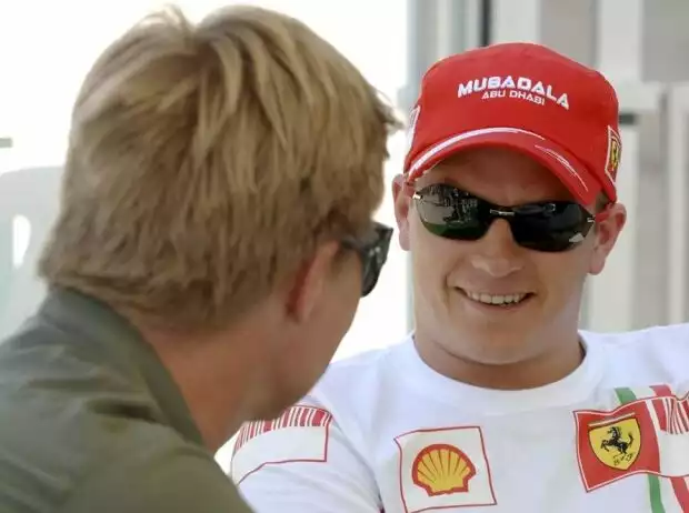 Kimi Räikkönen, Mika Häkkinen Titel-Bild zur News: Kimi Räikkönen, Mika Häkkinen