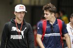 Pierre Gasly (Toro Rosso) und Charles Leclerc 