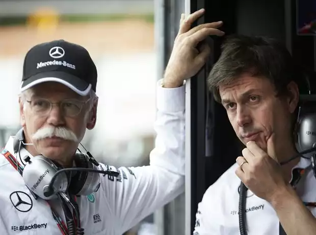 Dieter Zetsche und Toto Wolff Titel-Bild zur News: Dieter Zetsche und Toto Wolff
