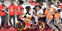 Bild zum Inhalt: MotoGP-Champ 2017 Marc Marquez: "Kontrolle fiel mir schwer"