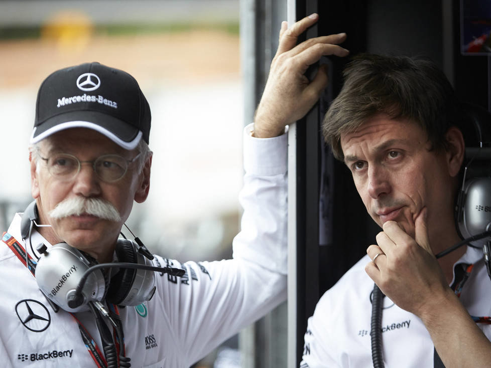 Dieter Zetsche und Toto Wolff